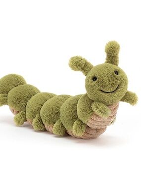 Jellycat Christopher Green Plush Caterpillar Soft Toy 12 inch
